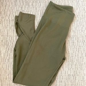 Aerie Leggings Olive Green